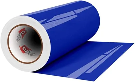 ORACAL 651 Glossy Permanent Vinyl 12 Inch x 6 Feet - Brilliant Blue