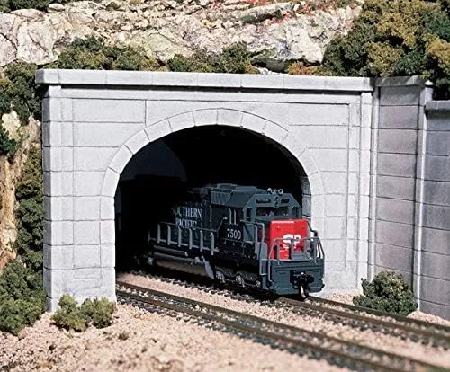Concrete HO Tunnel Portals Woodland Scenics
