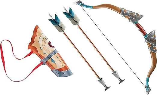 Disguise Link Breath of The Wild Deluxe Bow Set W/Quiver & Arrows Costume Accessory, No Size