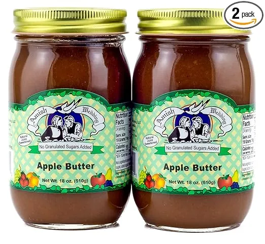 Amish Wedding All Natural Sugarless Apple Butter