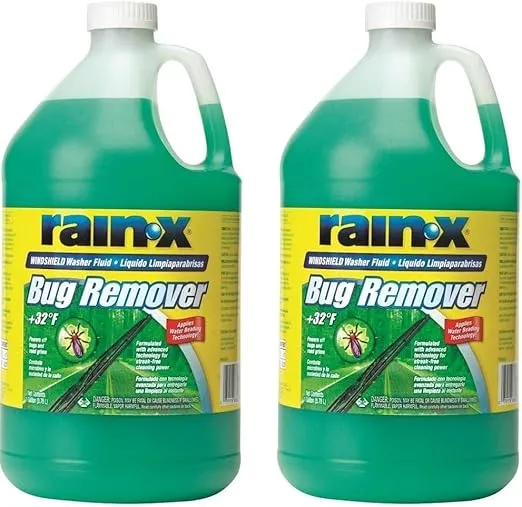 RainX RX68806 Rain-X Bug Remover etxWuf, 2Pack