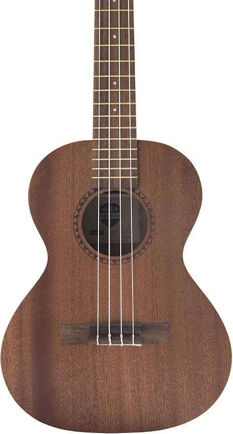 Official Kala Learn to Play Ukulele Tenor Starter Kit, Satin Mahogany – Includes online lessons, tuner app, and booklet (KALA-LTP-T)