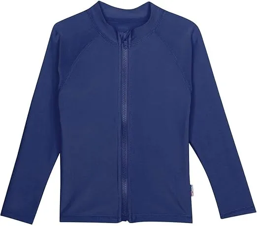 SwimZip UPF 50+ Long Sleeve Rash Guard for Boys' and Girls' - Baby, Toddler, Kids