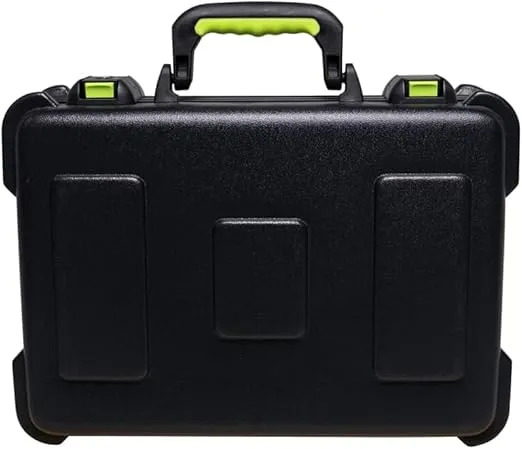 Shure by Gator Molded Microphone Case for (6) Wireless Mics and TSA Friendly Latches; (SH-MICCASEW06)