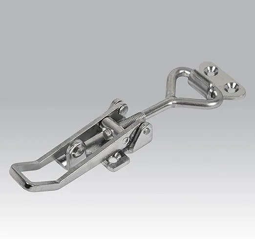 Buyers Products Company 6" Heavy Duty Stainless Steel Adjustable-Grip Draw Latch