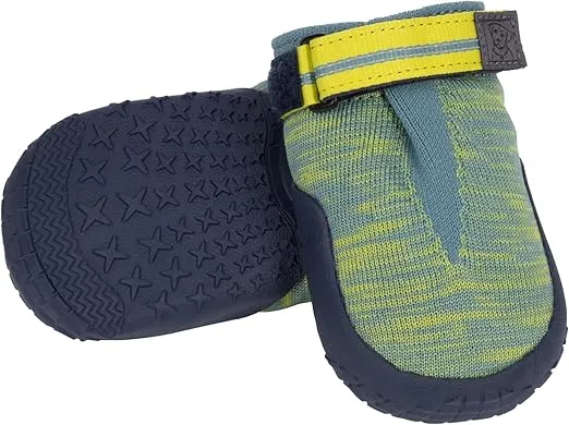 Ruffwear, Hi & Light Trail Shoes, On-The-Trail Paw Protection for Dogs, Rock Green, 2.75"