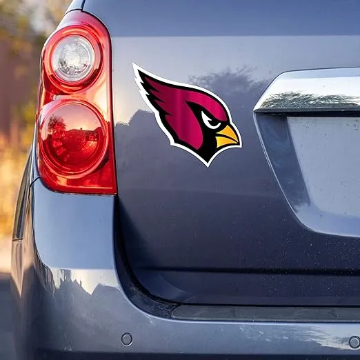 Rico Industries NCAA unisex Die Cut Metallic Sticker