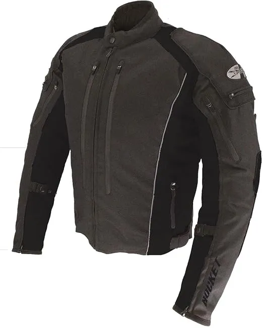 Joe Rocket Turbulent Men's Men's Street Motorcycle Jackets - Black/Black/X-Large