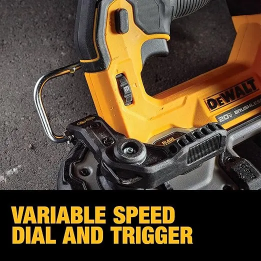 DEWALT ATOMIC 20V MAX* Brushless Cordless 1-3/4 in. Compact Bandsaw Kit (DCS377Q1)