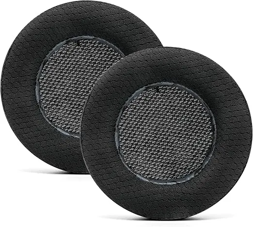 WC Freeze Virtuoso - Hybrid Fabric Cooling Gel Replacement Earpads for Corsair Virtuoso Gaming Headset, Made by Wicked Cushions, Improved Durability, Thickness and Sound Isolation | Black Camo