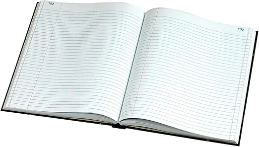 Staples Record Book, 300 Pages, Black (26510)