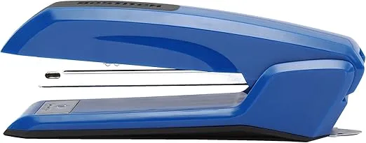 Bostitch Office Ascend 3 in 1 Stapler, 20 Sheet Capacity, Integrated Remover & Staple Storage, 420 Staples Included, Lightweight, Blue