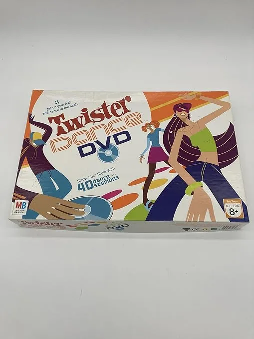 Hasbro Gaming Twister Dance DVD - Milton Bradley Interactive Games