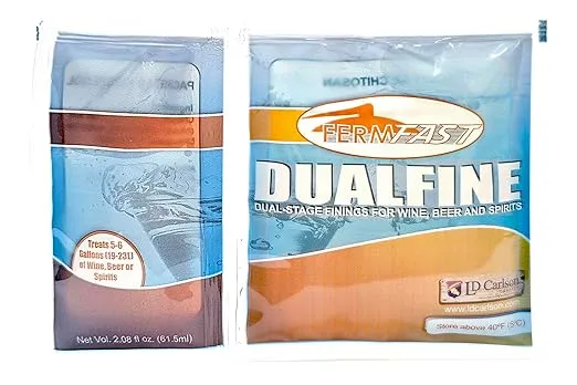 Dualfine Dual-Stage Clearing Aid - Finings for Wine, Beer and Spirits