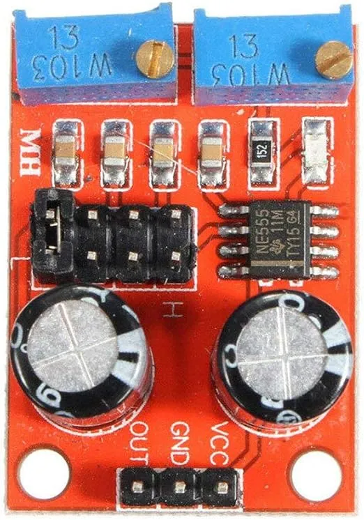NE555 Duty Cycle and Frequency Adjustable Module Square Wave Rectangular Wave