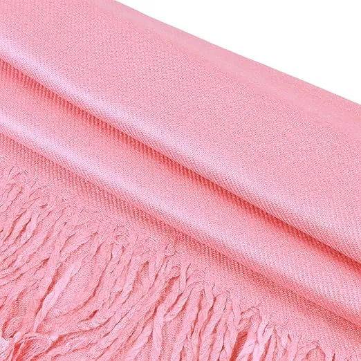 TZ Promise Pashmina Large Soft Plain Shawl/Wrap/Scarf for Women