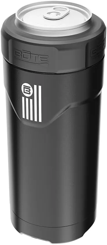 BOTE MAGNEPod Drinkware MAGNEChill Slim Can Cooler Keeps Beer Soda Cold Insulated Attach Magnetically to Compatible SUPs Kayaks Floats 12 oz Multiple Colors