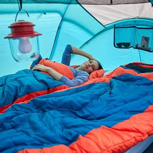Coleman Pop-Up Instant Tent, 2/4 Person Tent Sets Up in 10 Seconds, Portable & Lightweight Tent with Adjustable Rainfly