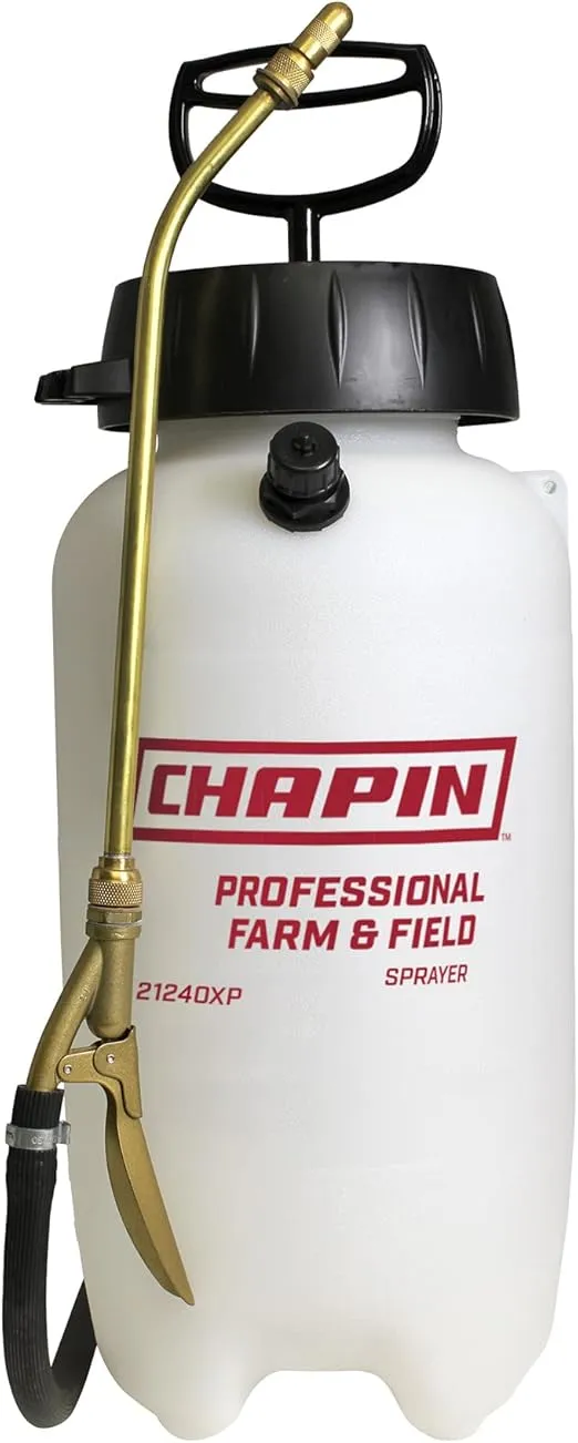 Chapin International 21240XP: 2-Gallon Professional Farm & Field Chapin Tank Sprayer, 2 gallon, translucent white