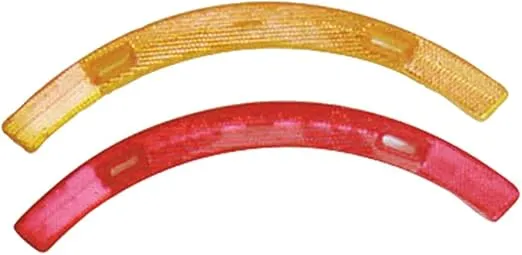 Sunlite Bicycle Wheel Reflector Set, Long, Amber and Red