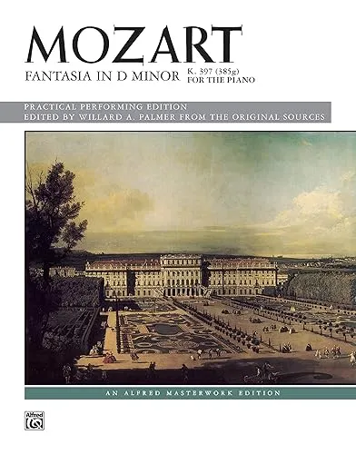 Fantasia in D minor, K. 397: Sheet (Alfred Masterwork Edition)