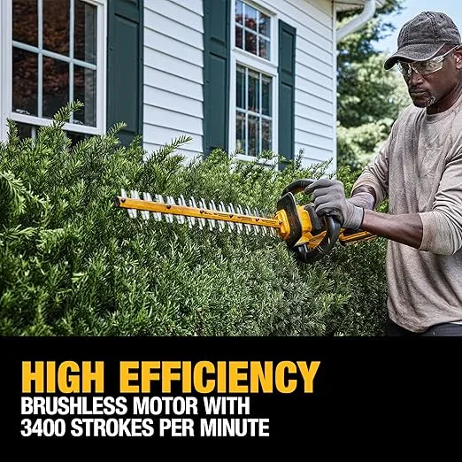 DEWALT 60V FLEXVOLT Cordless Hedge Trimmer (DCHT870T1)