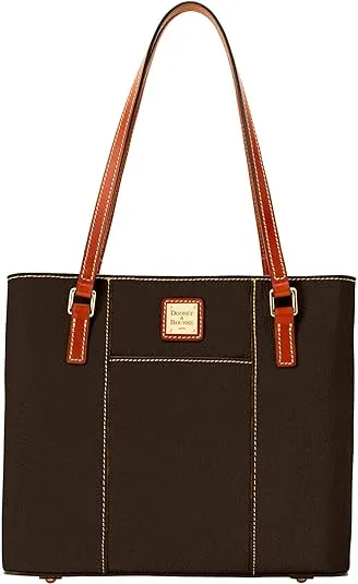 Dooney & Bourke Women's Small Lexington Tote in Pebble Grain Leather, Handbag with Long Leather Shoulder Straps