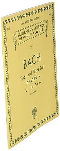 Bach - Two- and Three-Part Inventions for the Piano (Schirmer's Library of Musical Classics Vol. 16)