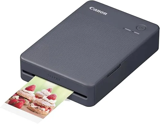 Canon SELPHY QX20 Compact Photo Printer Dark Gray
