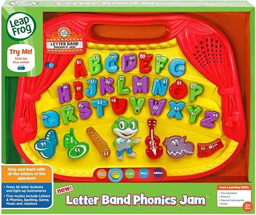 LeapFrog Letter Band Phonics Jam Toy