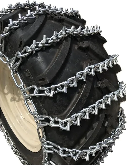 TireChain.com 305 60 12, 305/60-12 Heavy Duty V-BAR Tire Chains Set of 2