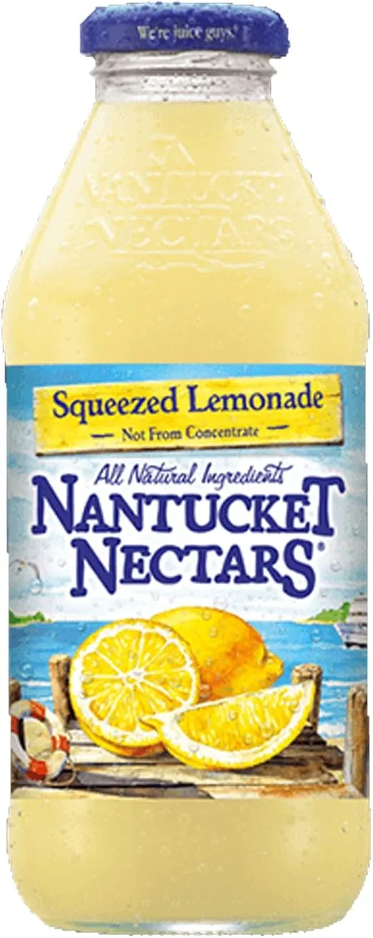 Nantucket Nectars - Squeezed Lemonade - 15.9 oz (12 Plastic Bottles)