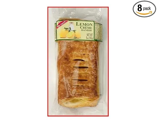 Bon Appetit Lemon Crème Danish, 5 Ounce (Pack of 8)