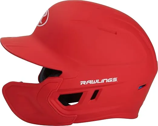 Rawlings | MACH Adjust Baseball Batting Helmet | Adjustable Face Guard | Matte | JR & SR Sizes | Multiple Colors