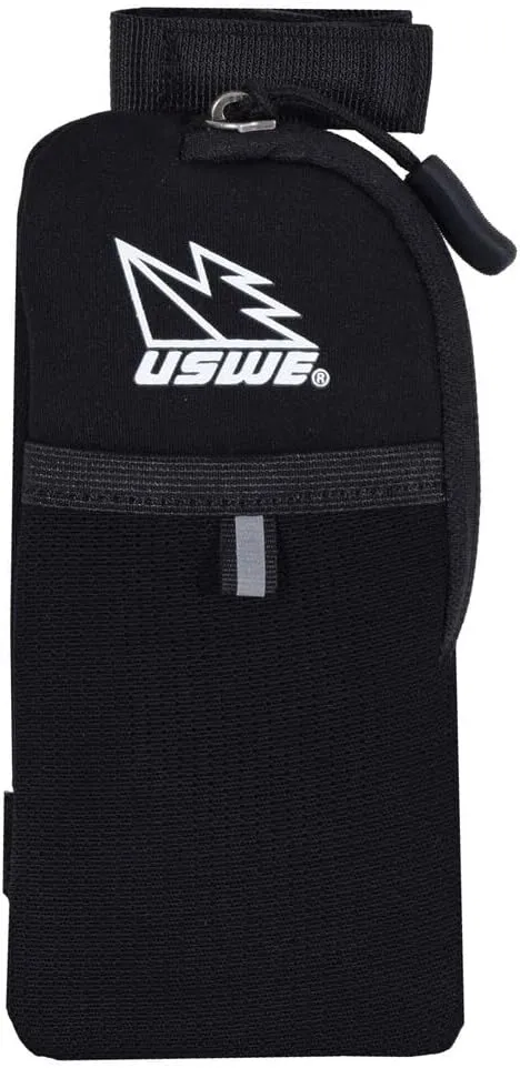 USWE Phone Pocket, Compatible with USWE Backpacks & Hydration Packs, Fits Standard Size Phone 5.7 x 2.5 inches, Mounts on Chest