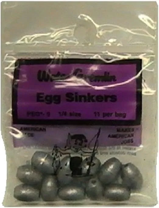 Water Gremlin Egg Sinkers Pouch