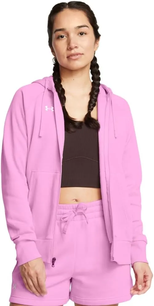 Under Armour Women's Rival Fleece Full Zip Hoodie