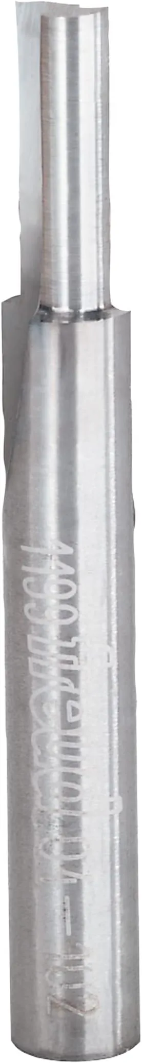 Freud 04-102: 3/16" (dia.) Double Flute Straight Bit with 1/4" shank, 1/2" carbide height