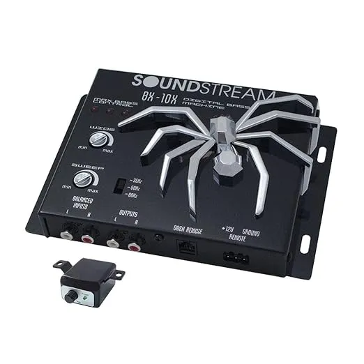 SOUNDSTREAM BX-10X | Bass Processor - Digital Sound Restoration, Maximizer and Reproducer - Car Audio Booster