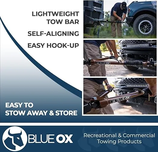 Blue Ox BX7420 Avail Tow Bar - 2" Receiver, Class IV 10,000 lb. Rating, Cinnamon Coffee Metallic