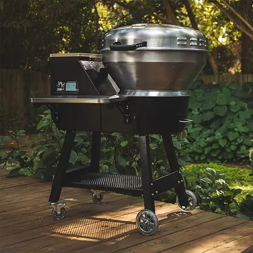 recteq Pellet Grill - RT-B380X Bullseye Deluxe, WiFi Enabled Smart Grill, Electric Pellet Smoker Grill, Wood Pellet Grill, BBQ Grill, Outdoor Grill, Wood Pellets, Grilling Essentials Bundle