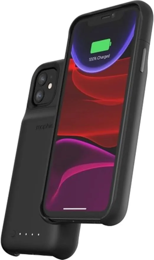 mophie 401004409 Juice Pack Access - Ultra-Slim Wireless Charging Battery Case - Made for Apple Iphone 11 - Black