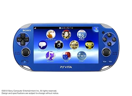 PlayStation Vita, WiFi Sapphire Blue, Japanese Version
