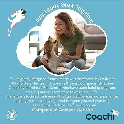 Company of Animals Coachi Target Stick, Telescopic Design with Large Ball for Target, Dog Accessory for Clicker & Agility Training, Teach Commands and Tricks
