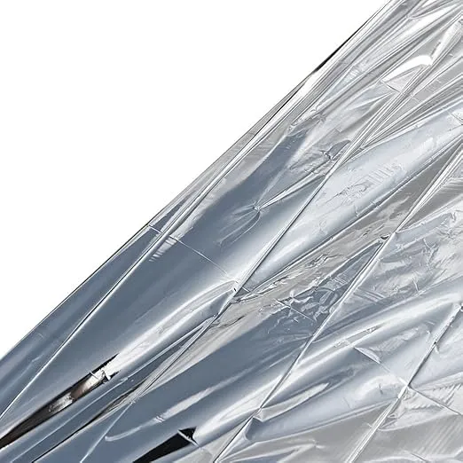 SciencePurchase Emergency Mylar Thermal Blankets Super Pack Size (Pack of 50)