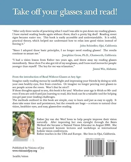 Read Without Glasses at Any Age: The Natural Method to Near Vision Clarity