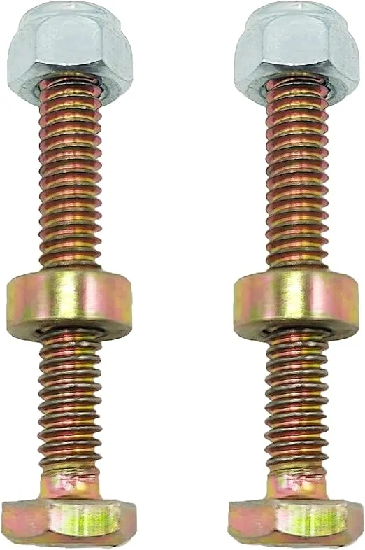 (2pk) 500026MA Snow Thrower Shear Pins Bolts & Nuts and Spacers fits Murray 500026 1501216ma 301172