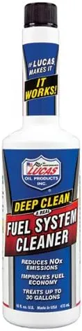 Lucas Oil 10512-6PK Deep Clean Fuel System Cleaner - 16 oz., (Case of 6)