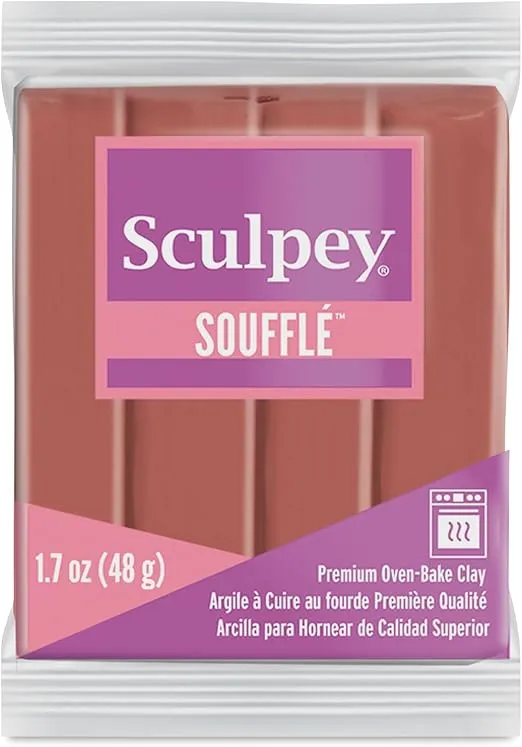 Sculpey Souffle Clay 2oz-Sedona