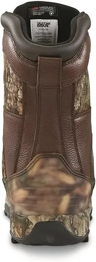 Guide Gear Leather Hunting Boots for Men Monolithic Extreme Waterproof Insulated, 2,400-gram Thinsulate Ultra